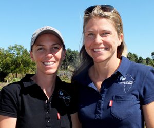 Koning Leeu op Gansbaai drumpel